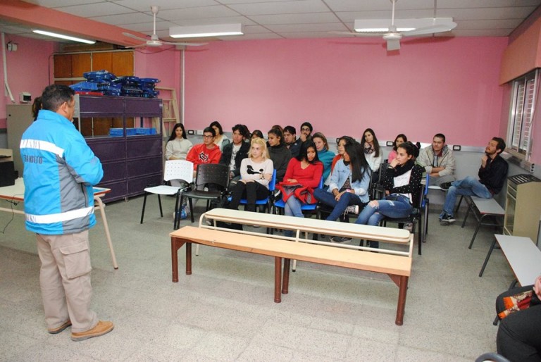 Comenzaron las charlas de seguridad vial en las escuelas