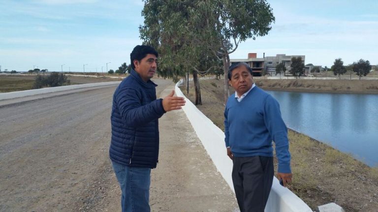 OJEDA RECORRIÓ ESPACIOS DE SAN ANTONIO