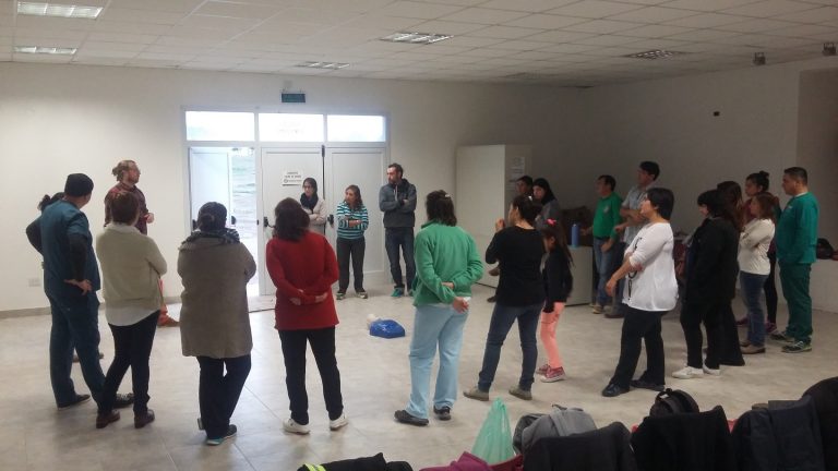 Realizaron capacitación para intervenciones en situaciones de emergencia