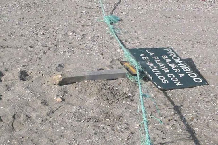 Repudio por hechos vandálicos en Punta Villarino, Área Natural Protegida de la Bahía de San Antonio