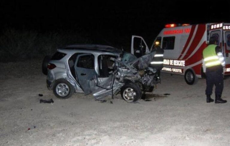 Un muerto y siete heridos tras triple accidente en la ruta Nº 251