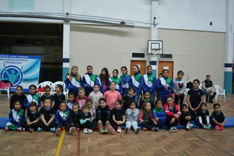 Jornada de Gimnasia Artistica se realizó en el Gimnasio Municipal de SAO