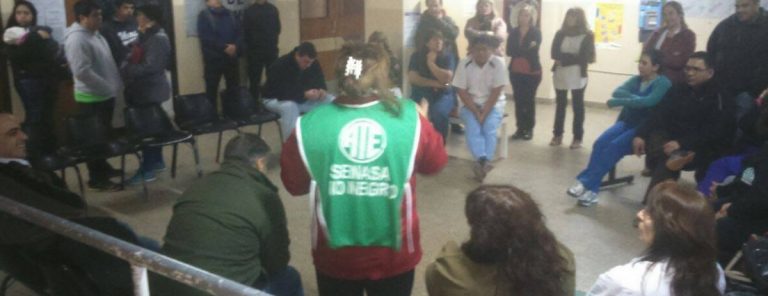 Vigilia: sigue el Estado de Alerta y Asamblea Permanente en el hospital de SAO