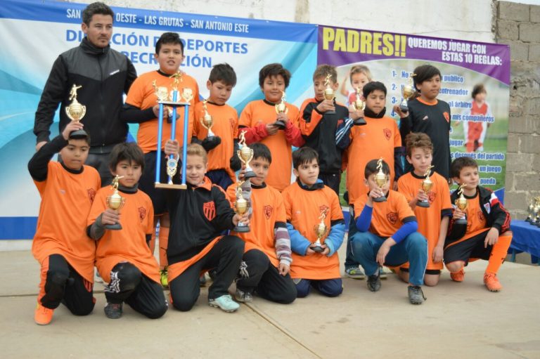 Finalizó el Apertura del Infantil de Fútbol: uno a uno los triunfadores, goleadores y vallas menos vencidas de cada categoría