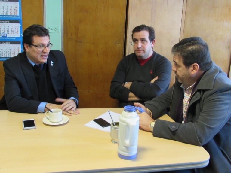 Pica visitó Delegación de Trabajo de SAO y se reunió con Casadei