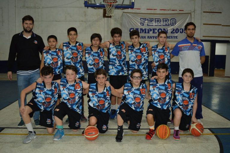 Ferro campeón en U13 de básquetbol