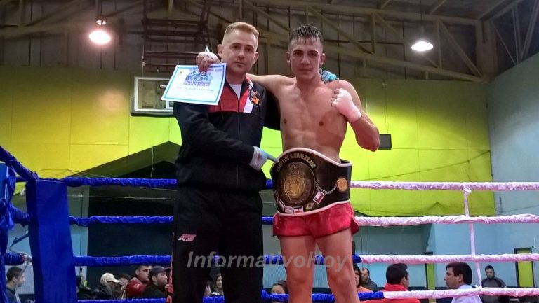 San Antonio Oeste tiene un campeón sudamericano de KikBoxing