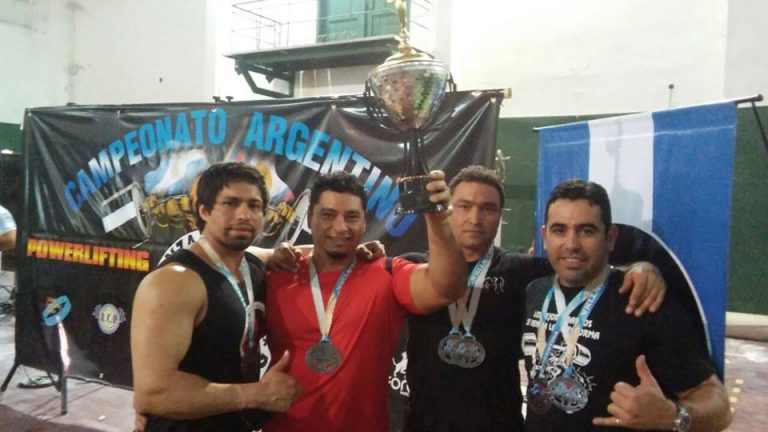 Manrique: campeón de campeones del Argentino de Powerlifting