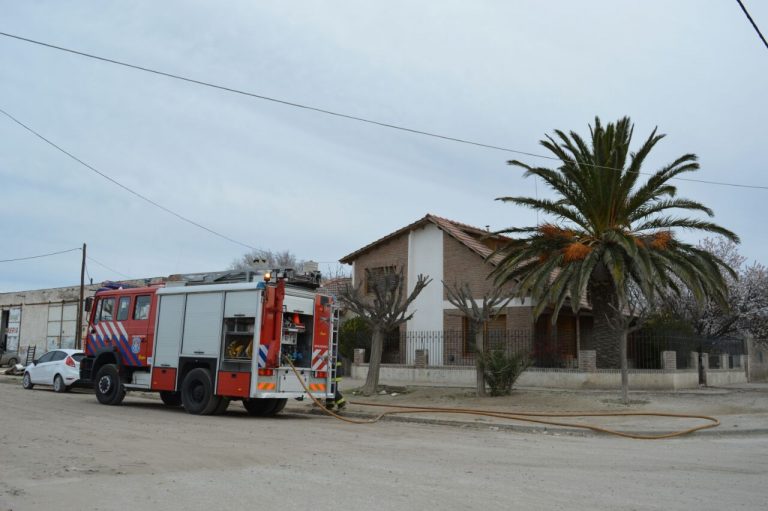 Principio de incendio en San Antonio Oeste