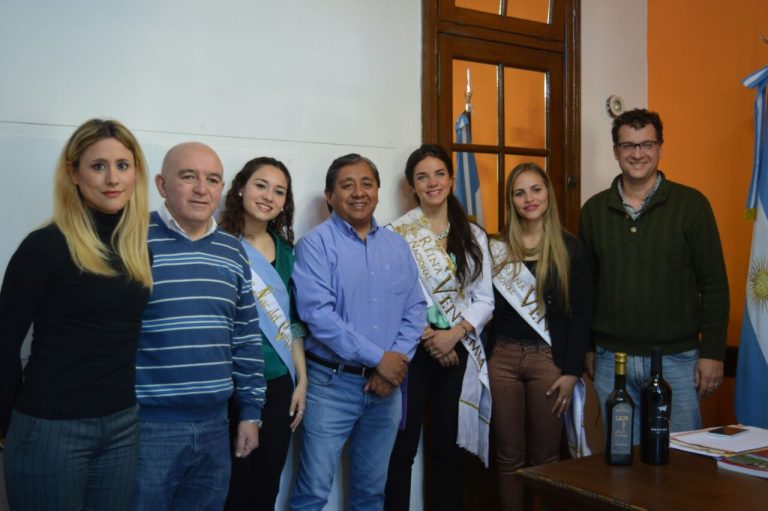 Recibieron a la Reina Nacional de la Vendimia