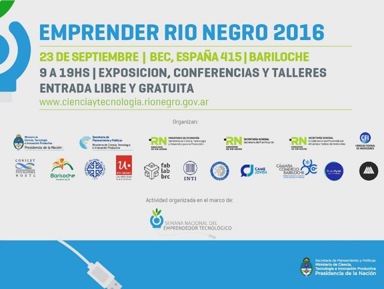 Jóvenes de SAO y Las Grutas participarán de Emprender Río Negro 2016