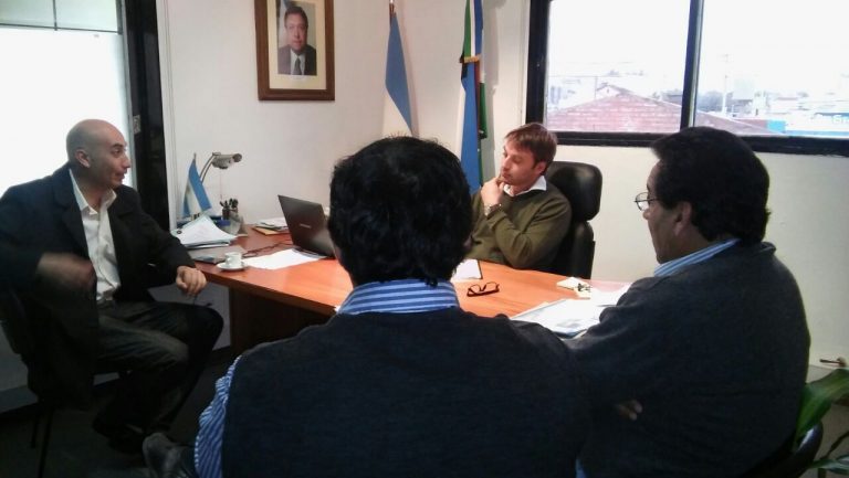 Reunión de Esquivel y el presidente del Consejo de Seguridad Local con el Ministro de Seguridad provincial