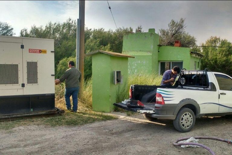 Aguas Rionegrinas instaló grupos electrógenos para Las Grutas y SAO