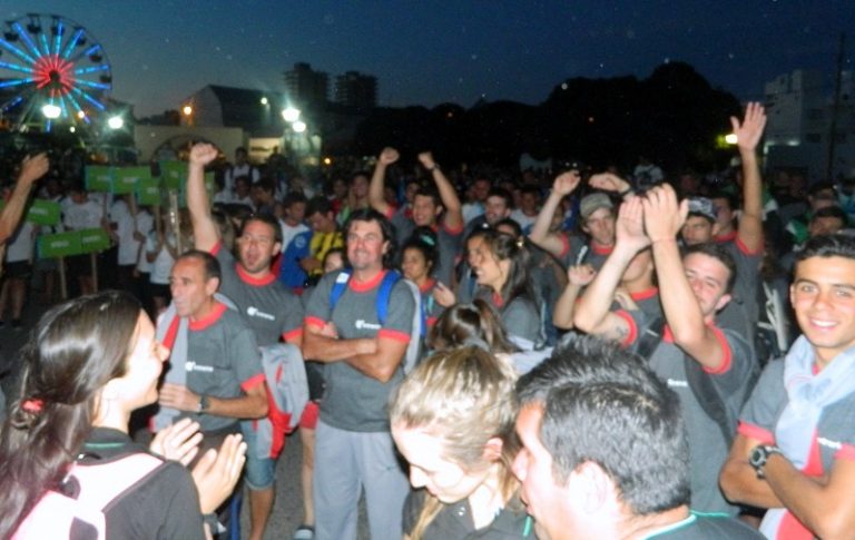 Quedaron inaugurados los Juegos Argentinos de Playa en Las Grutas