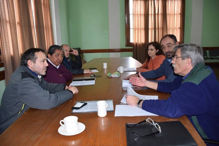 Ojeda con referentes del Corredor Bioceánico Norpatagónico