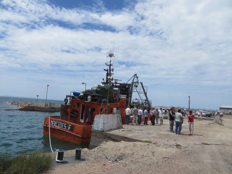 Weretilneck puso en marcha la dársena de Punta Colorada de Sierra Grande