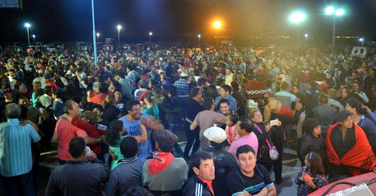 San Antonio: una multitud acudió al 8vo. Festival Chamamecero en homenaje al Gauchito Gil