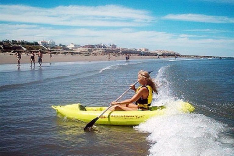 Se suman actividades náuticas a las playas de Las Grutas