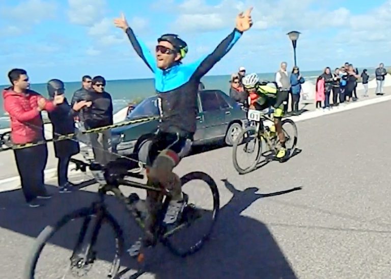 6to. Desafío de Mountain Bike Las Grutas: Marcelo Maidana ganó en el sprint final