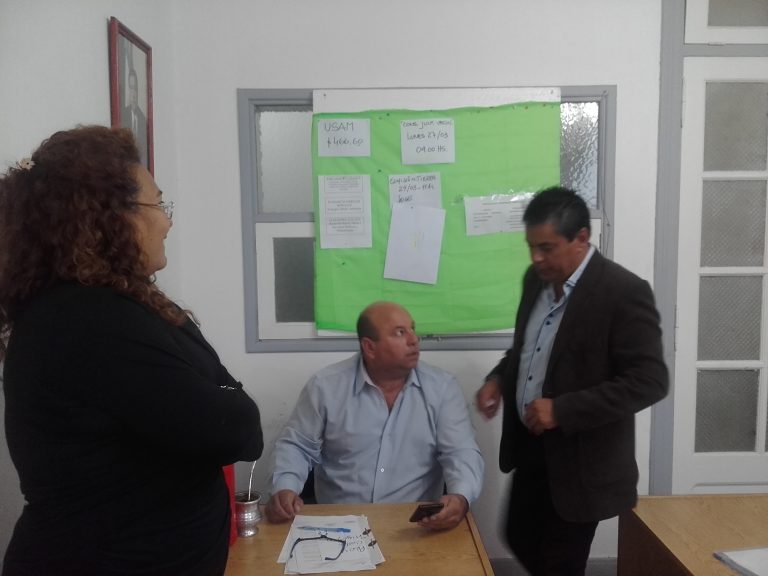 Concejales de JSRN buscan una posible solución al tema del Langostino