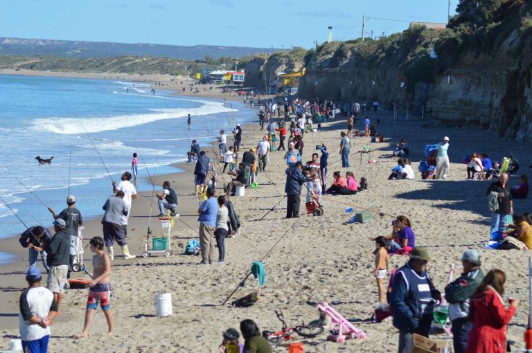 Con gran convocatoria, se realizó el Torneo de Pesca Variada en Las Grutas