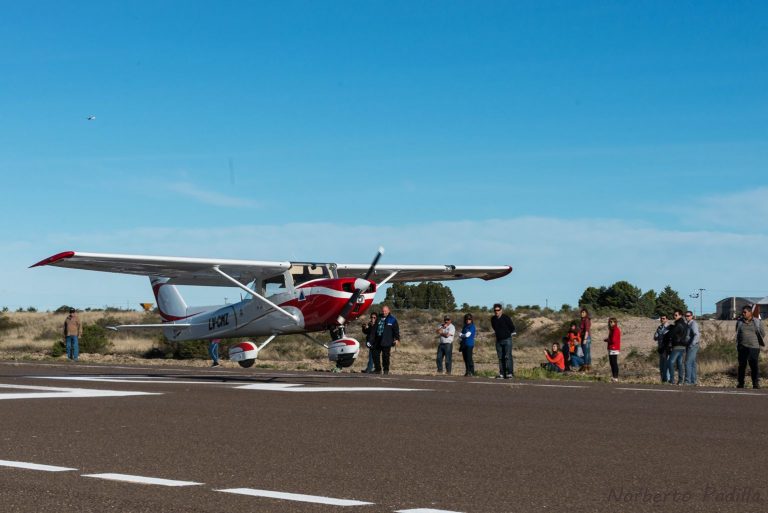 Con éxito finalizó la primera fecha del Campeonato Nacional de Aterrizajes de Precisión en el aeropuerto sanantoniense