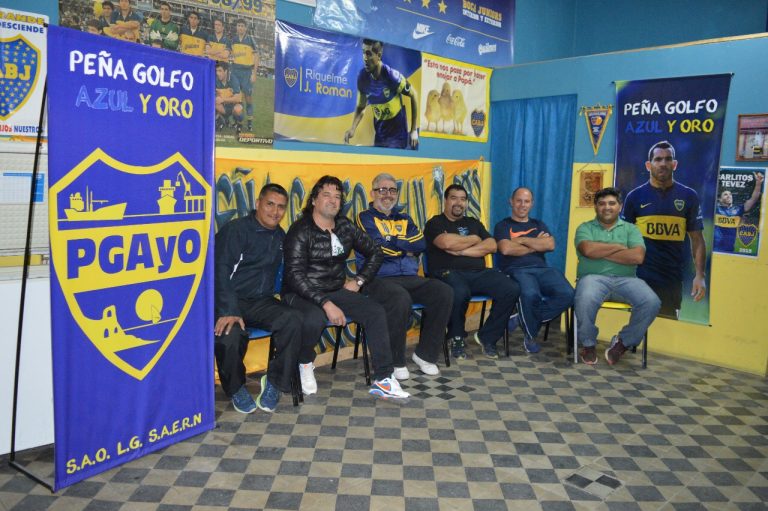 Peña Golfo Azul y Oro: solidaridad y apuesta al fútbol infantil