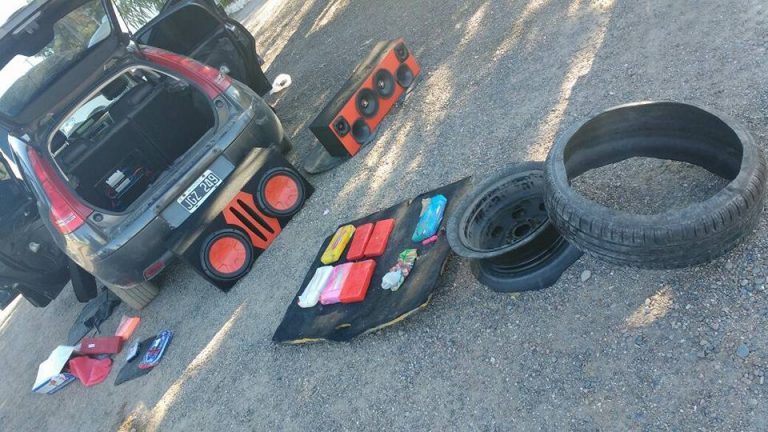 Tránsito policial secuestró varios kilos de cocaína en el acceso de San Antonio Oeste