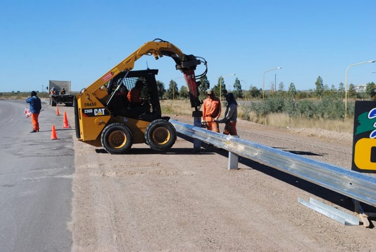 Esta semana finalizan los trabajos en la ruta de acceso a San Antonio Oeste
