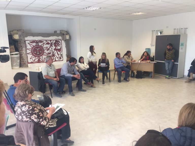 Vecinos Autoconvocados se reunieron con funcionarios muncipales
