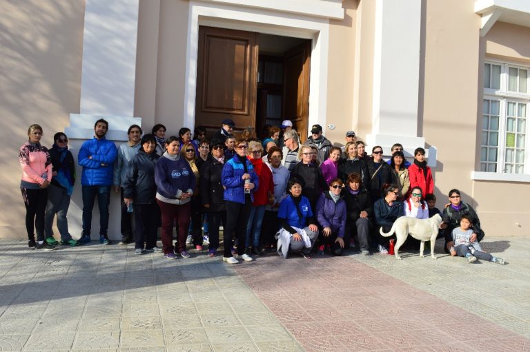 La Sociedad Italiana festeja 100 años y realizó su tradicional caminata “Abrazando a San Antonio Oeste”