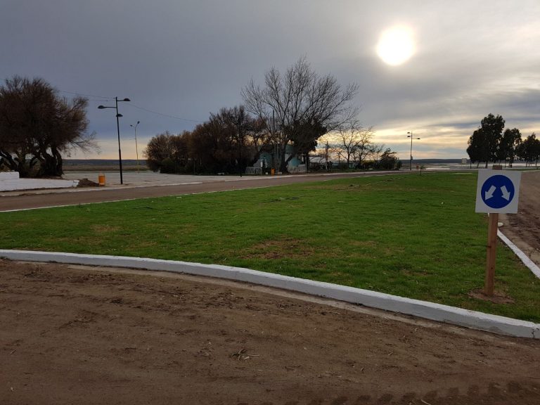 La obra de la costanera recientemente inaugurada fue objeto de hurtos