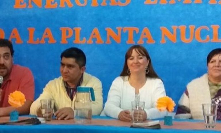 Odarda como precandidata en San Antonio Oeste “lo que no queremos es energía nuclear, sí energía limpia”