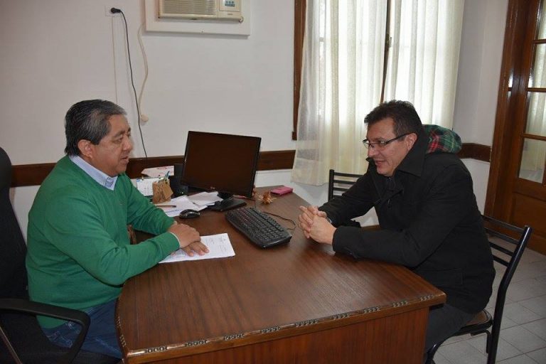 Ojeda se reunió con el Secretario de Trabajo de la provincia