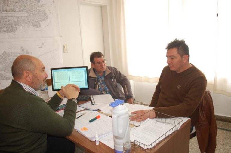 El delegado de Las Grutas se reunió con el secretario de hacienda