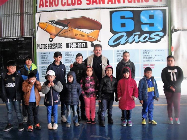 Se concretaron los Vuelos de Bautismo por el Día del Niño