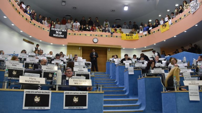 La Legislatura rionegrina pide el esclarecimiento de la desaparición forzosa de Santiago Maldonado