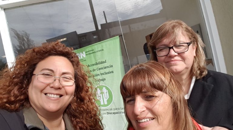 Integrantes del Consejo Local de Discapacidad realizaron gestiones en Viedma
