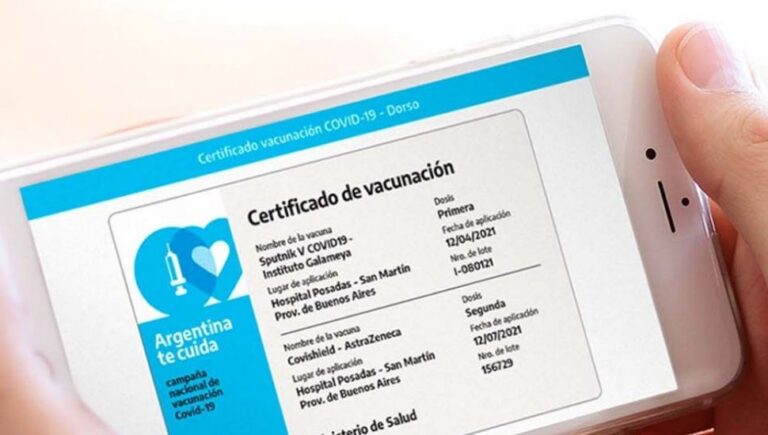 Ratifican que el pase sanitario comienza el 21 de diciembre en Río Negro