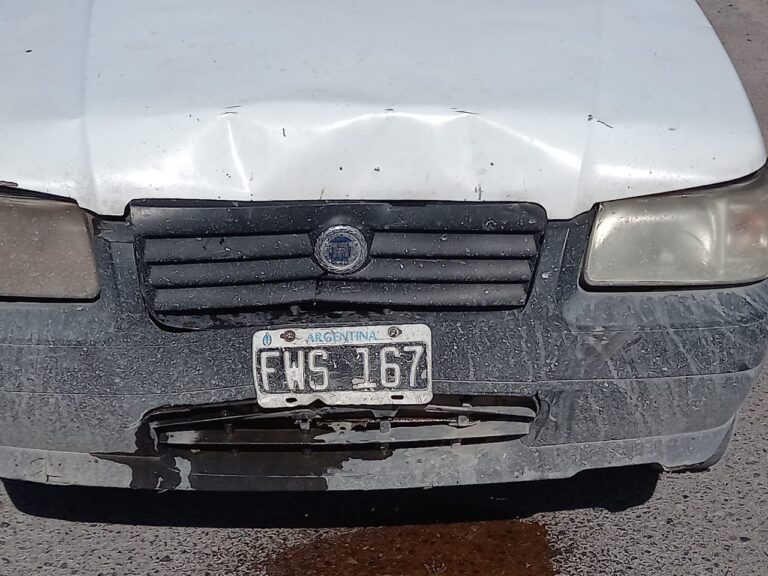Auto municipal colisionó con el vehículo de una vecina en SAO