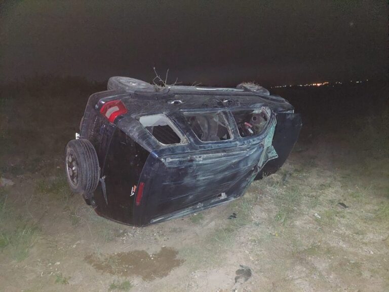 Una persona herida en un vuelco cerca de San Antonio Oeste