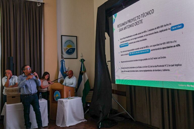 Cuatro ofertas para una obra histórica de agua en SAO y la región Cuatro ofertas para una obra histórica de agua en SAO y la región