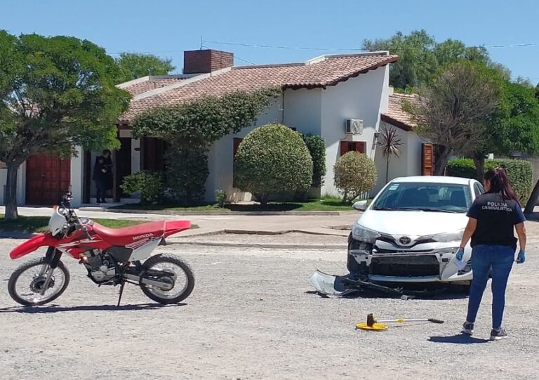 Accidente de tránsito en San Antonio Oeste deja un lesionado