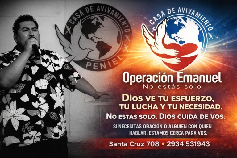 “Operación Emanuel”: un movimiento solidario que busca acompañar y asistir a quienes más lo necesitan “Operación Emanuel”: un movimiento solidario que busca acompañar y asistir a quienes más lo necesitan
