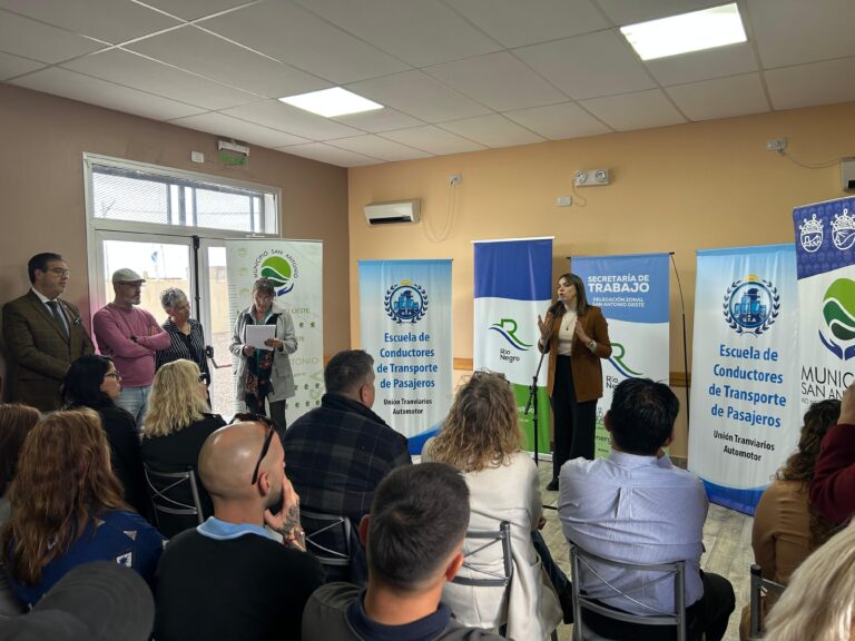 San Antonio Oeste: comenzó el curso para aspirantes a choferes de colectivos