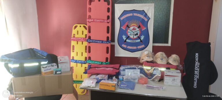 Bomberos de San Antonio Oeste renueva equipamiento de emergencias prehospitalarias Bomberos de San Antonio Oeste renueva equipamiento de emergencias prehospitalarias