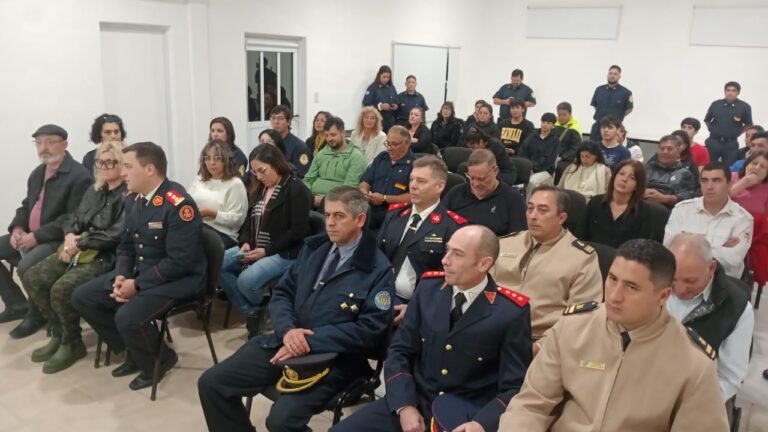 Las Grutas: inauguraron el primer Centro de Formación Profesional para Bomberos Nivel 1 con aval universitario