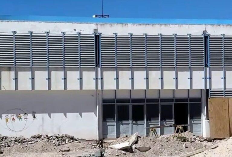 Sierra Grande: inició la construcción del SUM para la Escuela 60 y ESRN 39 Sierra Grande: inició la construcción del SUM para la Escuela 60 y ESRN 39